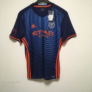New York City  fc jersey soccer size xl Andrea pirlo nyc men’s ADIDAS